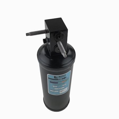 Truckair Receiver Drier-Oem, Receiver Drier, Diameter: 3 In., Length: 10-5/8 In., Inlet: No 8-Pad Seal. Washer 07-1016A